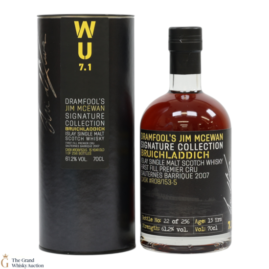 Bruichladdich - 15 Year Old - Dramfool's Jim McEwan Signature Collection 7.1
