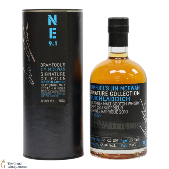 Bruichladdich - 13 Year Old - Dramfool's Jim McEwan Signature Collection 9.1