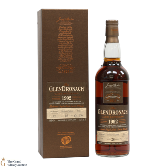 GlenDronach - 26 Year Old - 1992 Single Cask #8315
