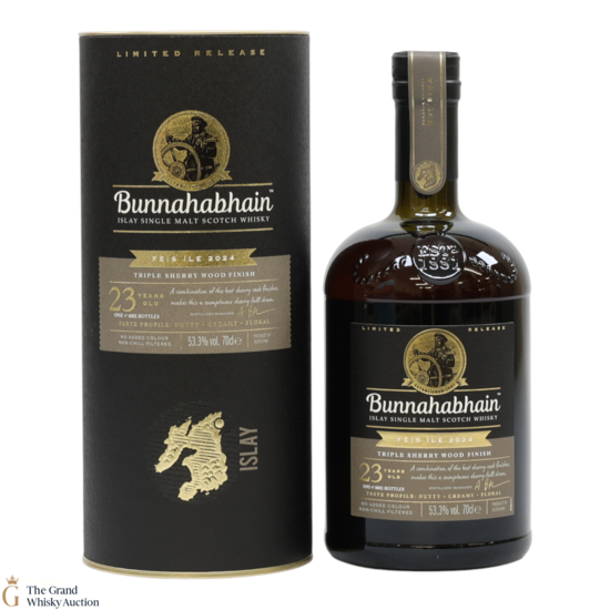 Bunnahabhain - 23 Year Old - Triple Sherry Wood Finish - Fèis Ìle 2024