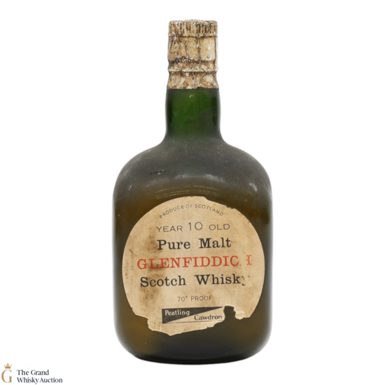 Glenfiddich - 10 Year Old - Pure Malt - 70 Proof (1950s)