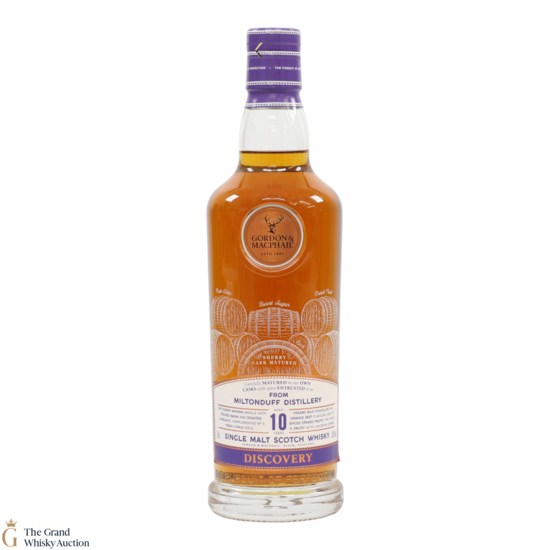 Miltonduff - 10 Year Old - Discovery - Gordon & MacPhail