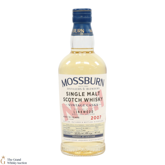 Linkwood - 10 Year Old 2007 - Vintage Casks - Mossburn