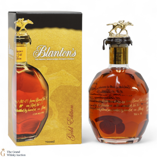 Blanton's - Single Barrel Gold Edition