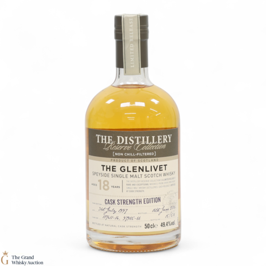 Glenlivet - 18 Year Old 1997 - Cask Strength Edition - Distillery Reserve Collection (50cl)