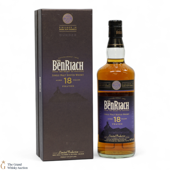 Benriach - 18 Year Old Dunder Peated Dark Rum Barrel Finish