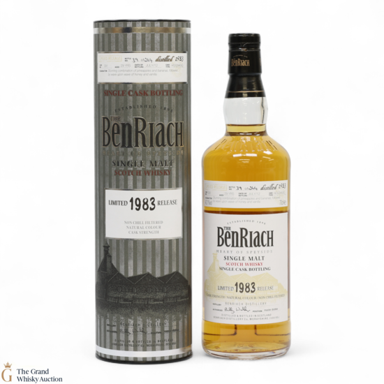 Benriach - 29 Year Old 1983 Single Cask #291