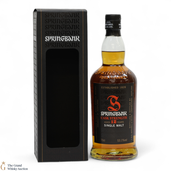 Springbank - 12 Year Old - Cask Strength 53.1%