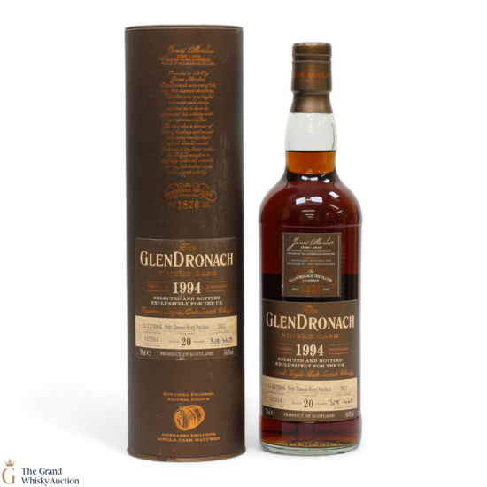 GlenDronach - 20 Year Old - 1994 Single Cask #2822