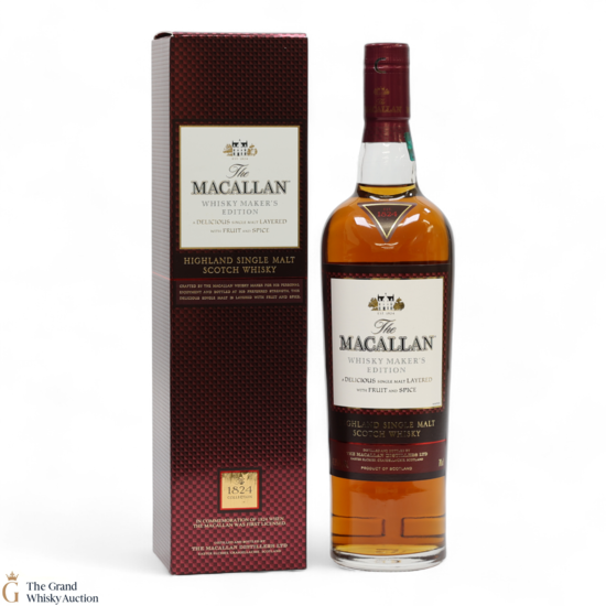 Macallan - The 1824 Collection - Whisky Maker's Edition