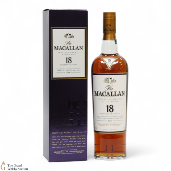 Macallan - 18 Year Old - Sherry Oak (1996)