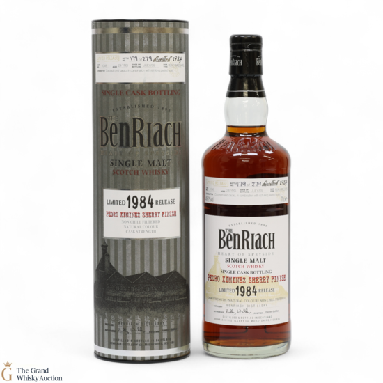 Benriach - 24 Year Old 1984 - Pedro Ximinez Sherry Finish #1048