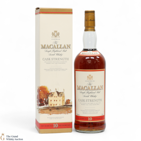 Macallan - 10 Year Old Cask Strength 58.8% (1L)