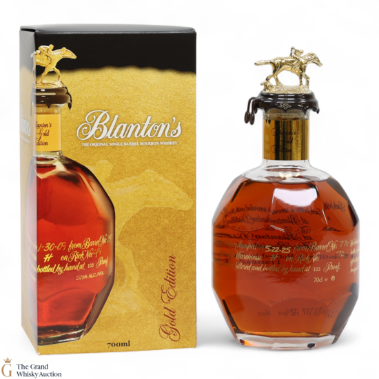 Blanton's - Single Barrel Gold Edition
