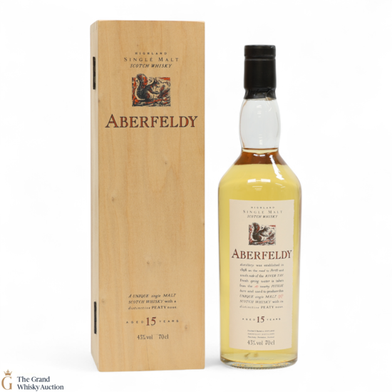 Aberfeldy - 15 Year Old - Flora and Fauna (Wooden Box)