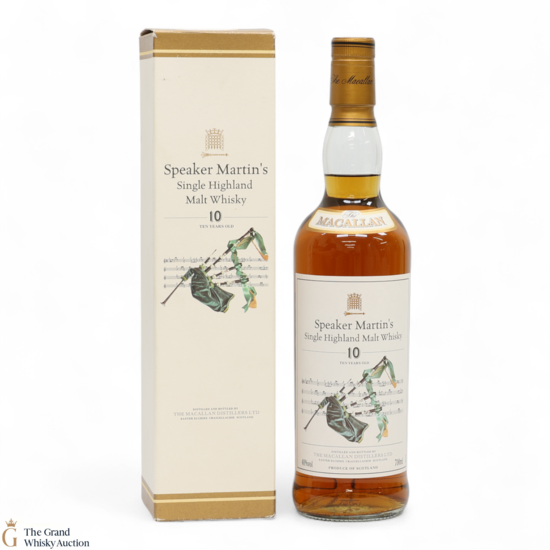 Macallan - 10 Year Old - Speaker Martin's