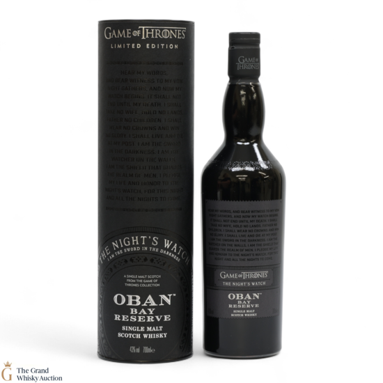 Oban - Bay Reserve - The Night's Watch - Game of Thrones