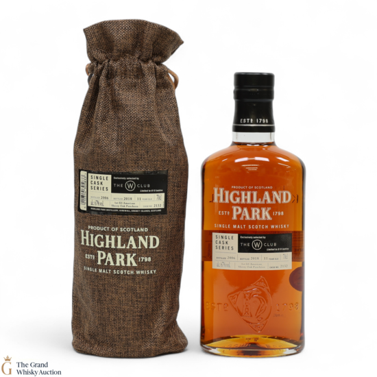 Highland Park - 11 Year Old - Single Cask #2132 - The W Club