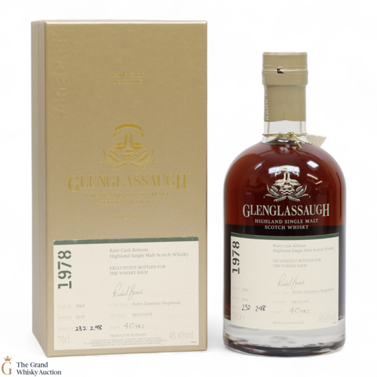 Glenglassaugh - 40 Year Old 1978 - Rare Cask Release 