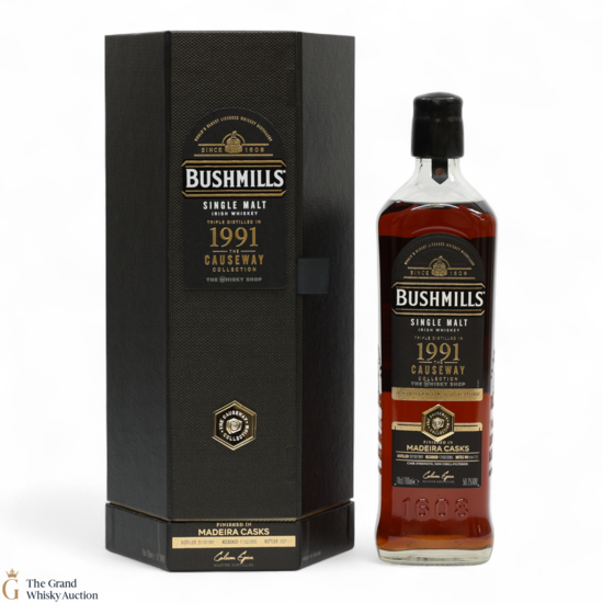 Bushmills - 1991 Madeira Cask - Causeway Distillery Collection
