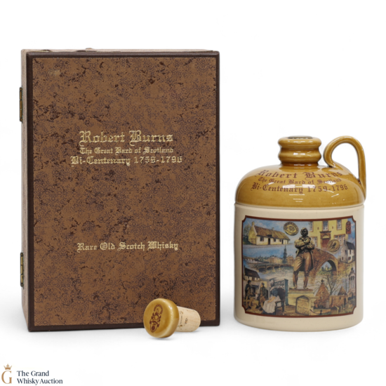 Robert Burns - Bicentenary Commemorative Decanter No1