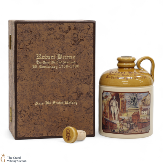 Robert Burns - Bicentenary Commemorative Decanter No2