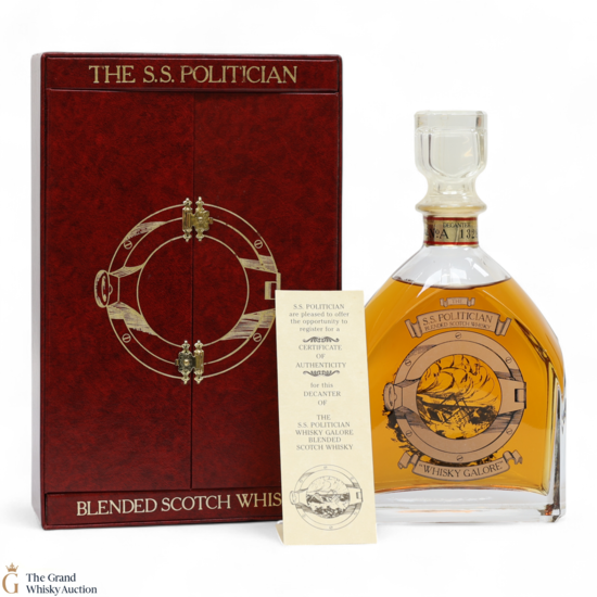 S.S. Politician - Blended Scotch Whisky Galore (79cl)