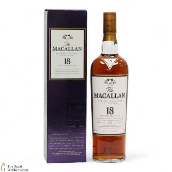Macallan - 18 Year Old - Sherry Oak (1997)