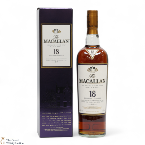Macallan - 18 Year Old - Sherry Oak (2017)