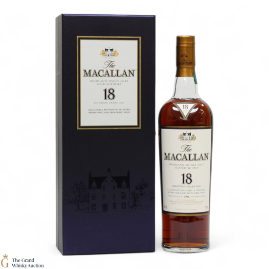 Macallan - 18 Year Old - Sherry Oak (1994)