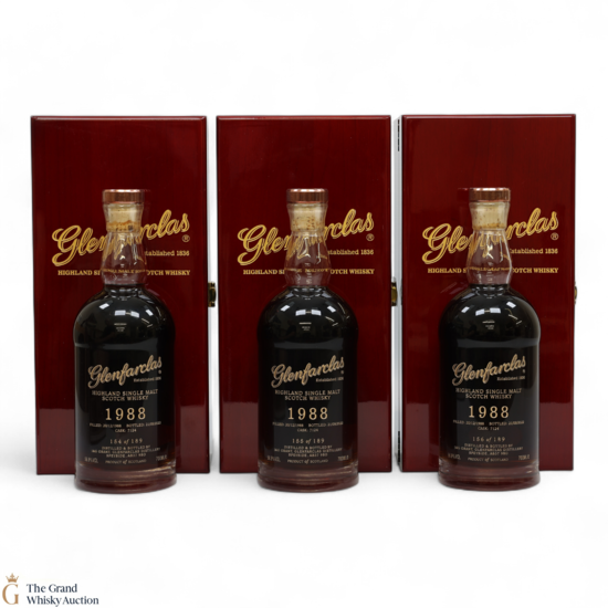 Glenfarclas - 33 Year Old 1988 - Single Cask #7124 (3x70cl)