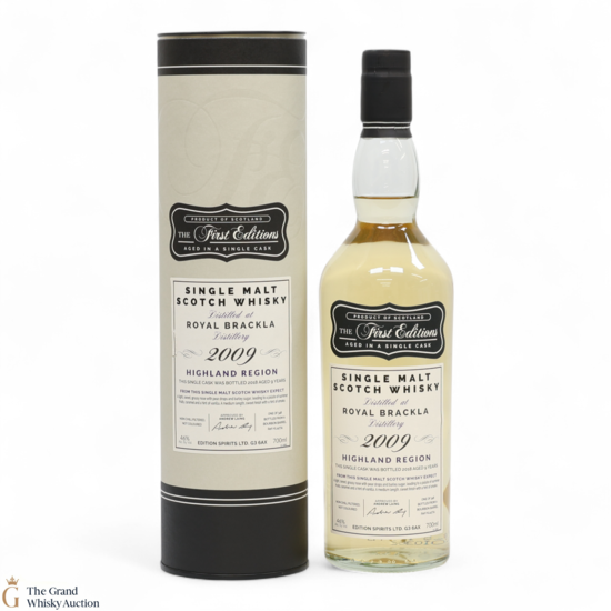 Royal Brackla - 9 Year Old 2009 - The First Edition