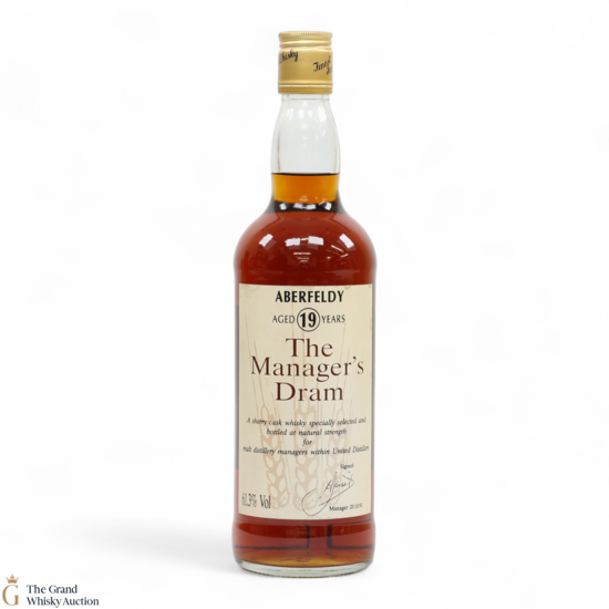 Aberfeldy - 19 Year Old 1991 - Manager's Dram 