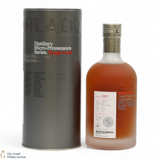 Bruichladdich - 10 Year Old 2007 - Micro Provenance #1321 - UK Laddie Crew Exclusive