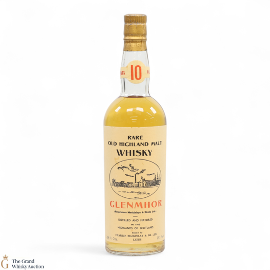 Glen Mhor - 10 Year Old Mackinlays & Birnie Ltd Circa 1960s (26 2/3 Fl Ozs)