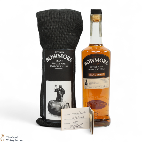 Bowmore - 7 Year Old - 2009 Hand Filled 2016 #1567 1st Fill Virgin Oak