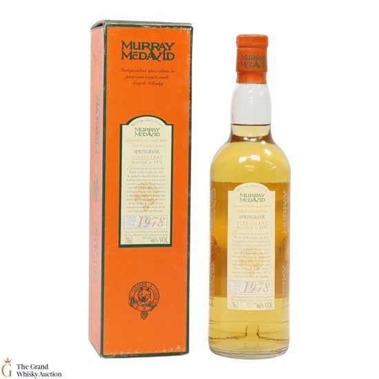 Springbank - 19 Year Old 1978 - Murray McDavid's Single Cask Bottling 1997