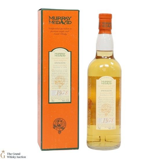 Springbank - 19 Year Old 1978 - Murray McDavid's Single Cask Bottling 1997