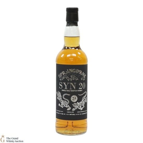 Springbank - 25 Year Old 1992 - SYN 20 - Black Label Cask #150