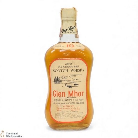 Glen Mhor - 10 Year Old - Charles Mackinlays & Co Ltd 1970s (75cl)