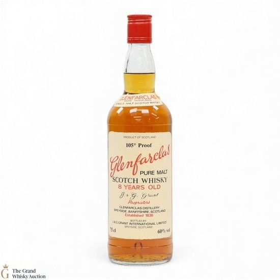 Glenfarclas - 8 Year Old - 105 Proof (1980s) 75cl