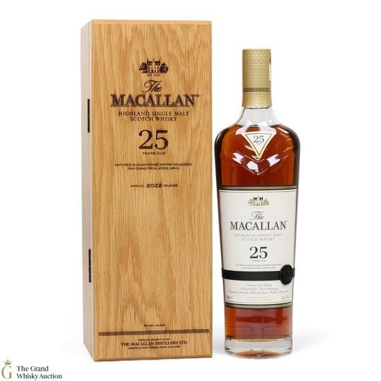 Macallan - 25 Year Old - Sherry Oak - 2022