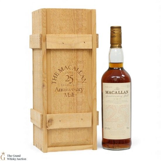Macallan - 25 Year Old - Anniversary Malt
