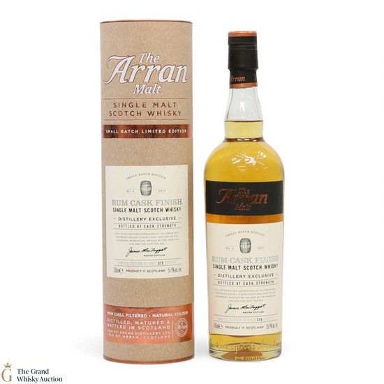 Arran - Rum Cask Finish - Small Batch Limited Edition