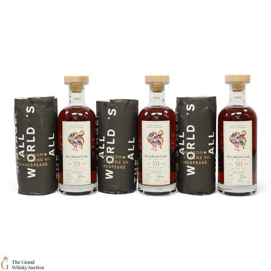 Macallan - 30 Year Old 1993 - Oloroso Sherry Cask #34785 - The Collector's Cask (3x70cl)