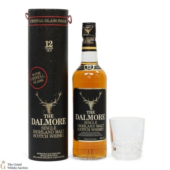 Dalmore - 12 Year Old 1980s & Glass (75cl)