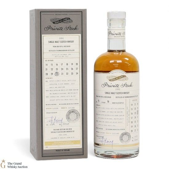 Bunnahabhain - 30 Year Old 1991 - Douglas Laing - Private Stock