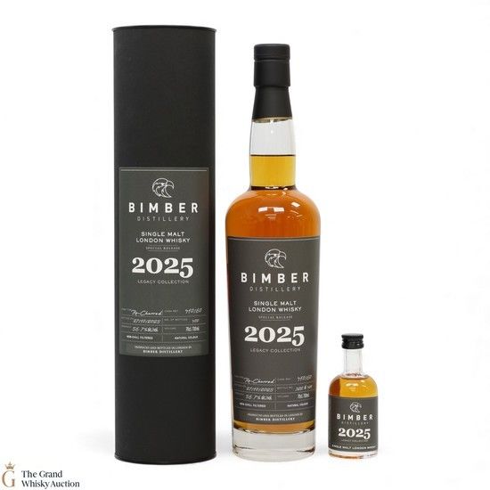 Bimber - Re-charred Single Cask #410/60 - Legacy Collection 2025 (1x70cl & 1x5cl)