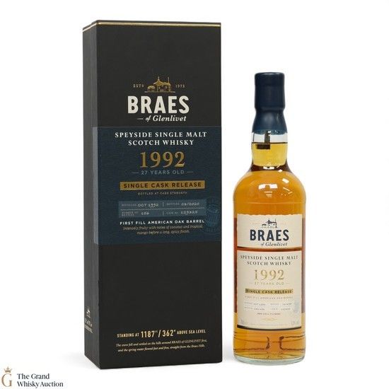 Braes of Glenlivet - 27 Year Old 1992 - Single Cask Release #129325