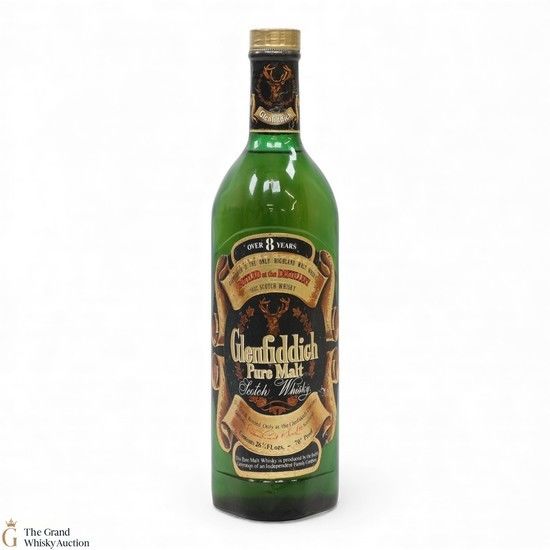 Glenfiddich - 8 Year Old - Pure Malt (1970s) (26 2/3 Fl Ozs)